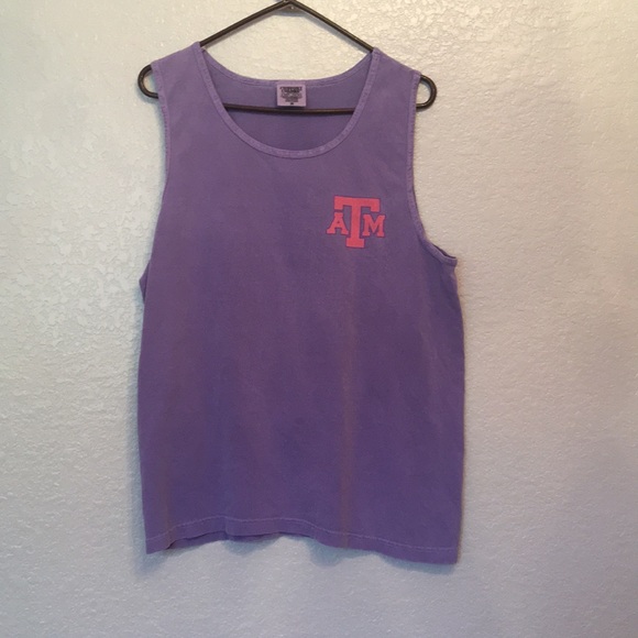 Tops - Aggies comfort colors tank top woman’s size medium